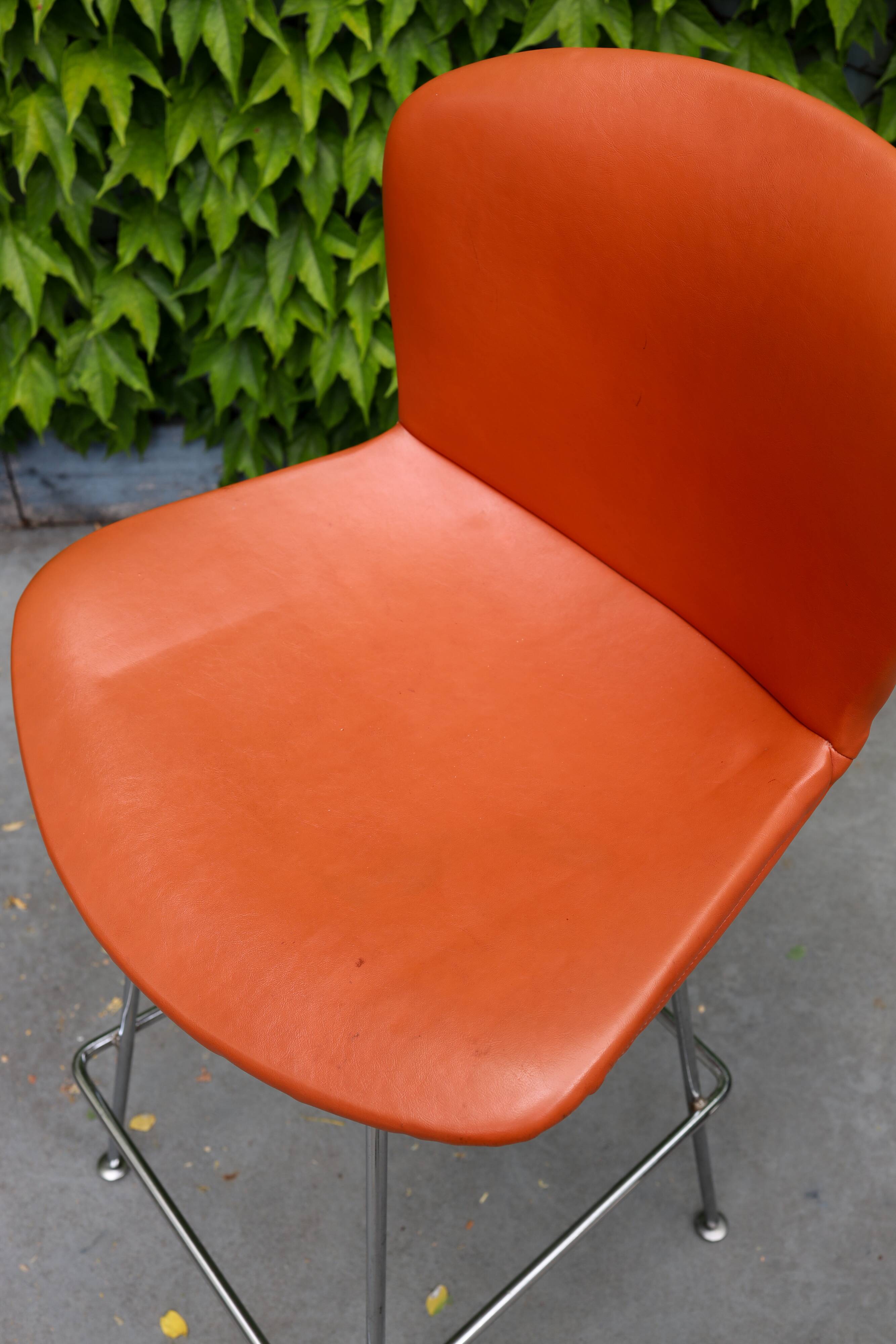 Bar stool by Harry Bertoia