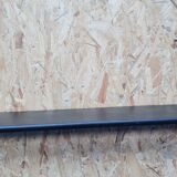 Scandinavian brass and teak shelf