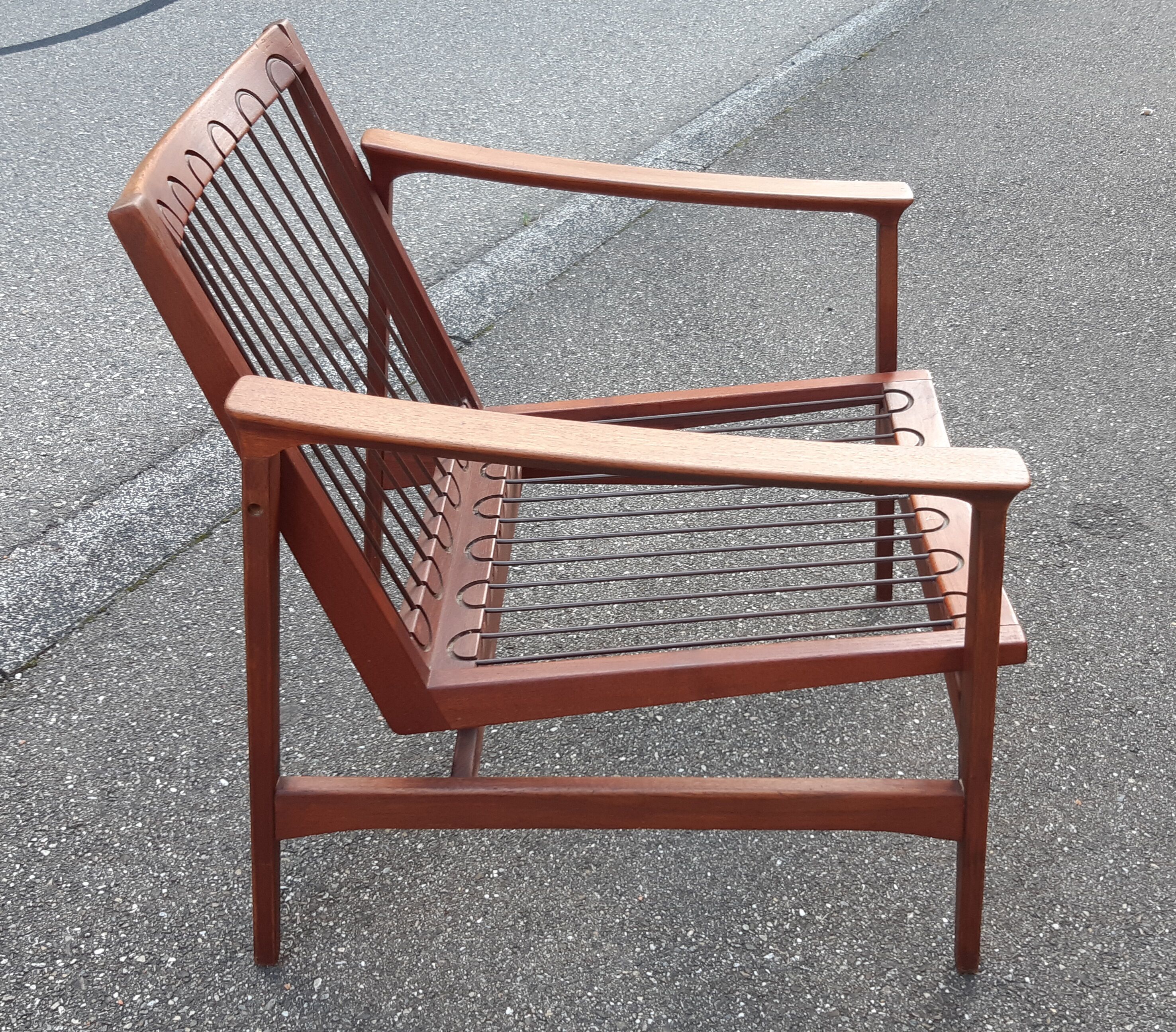 Scandinavian teak armchair 1960