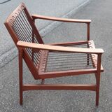Scandinavian teak armchair 1960