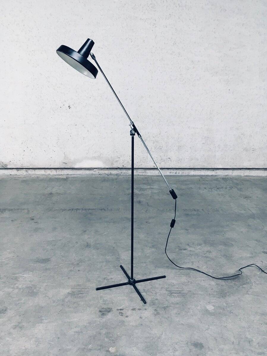 Mid-Century Modern Counterbalance Floor Lamp by Boulanger, Belgium, 1960s