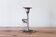 Floral candlestick in pewter 1970