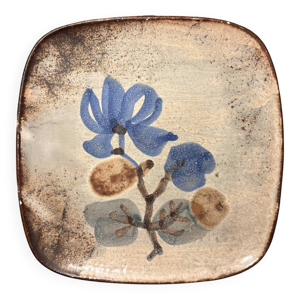 assiette carrée en céramique