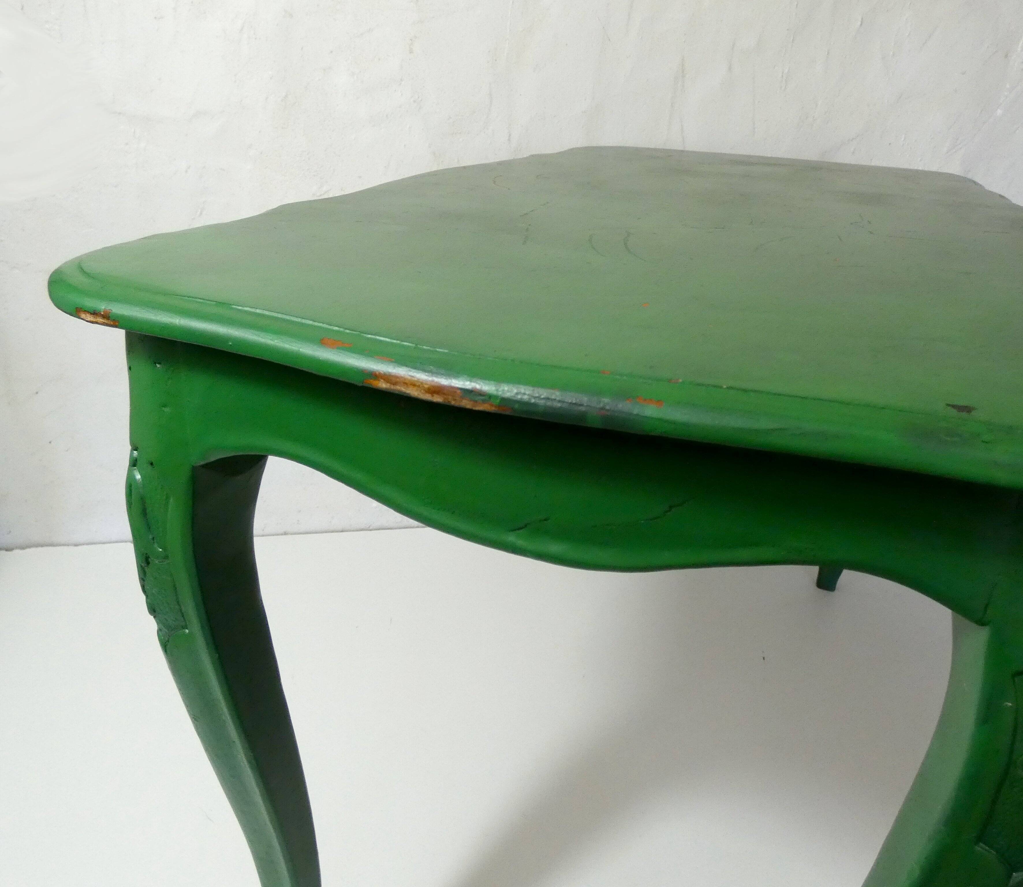 antique wooden coffee table