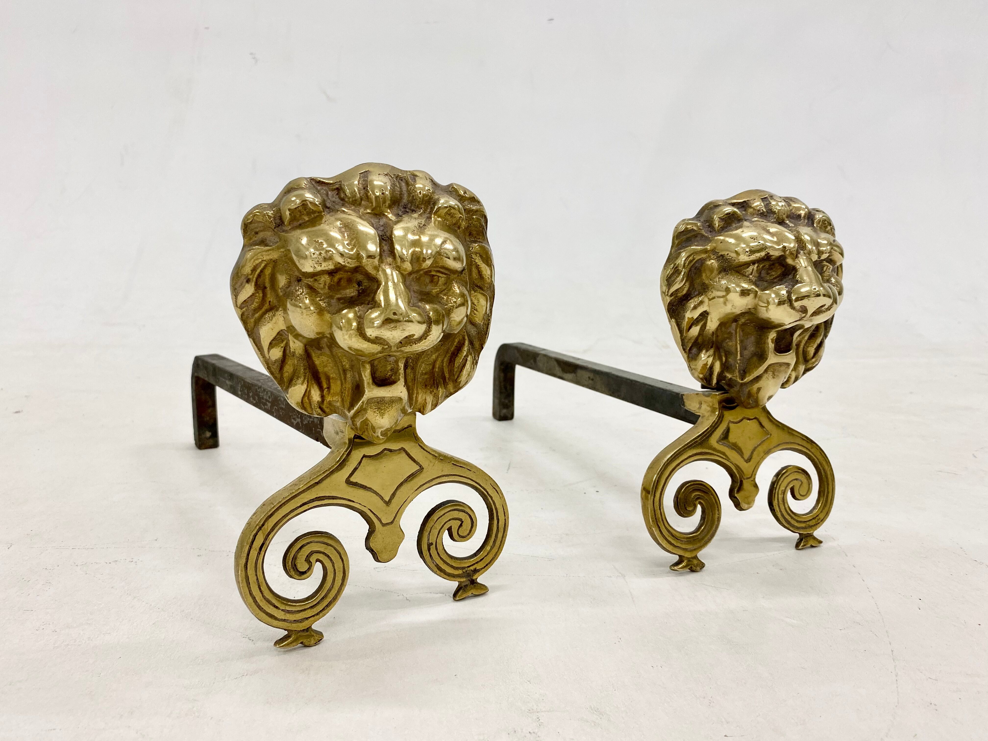 Pair of bronze channels