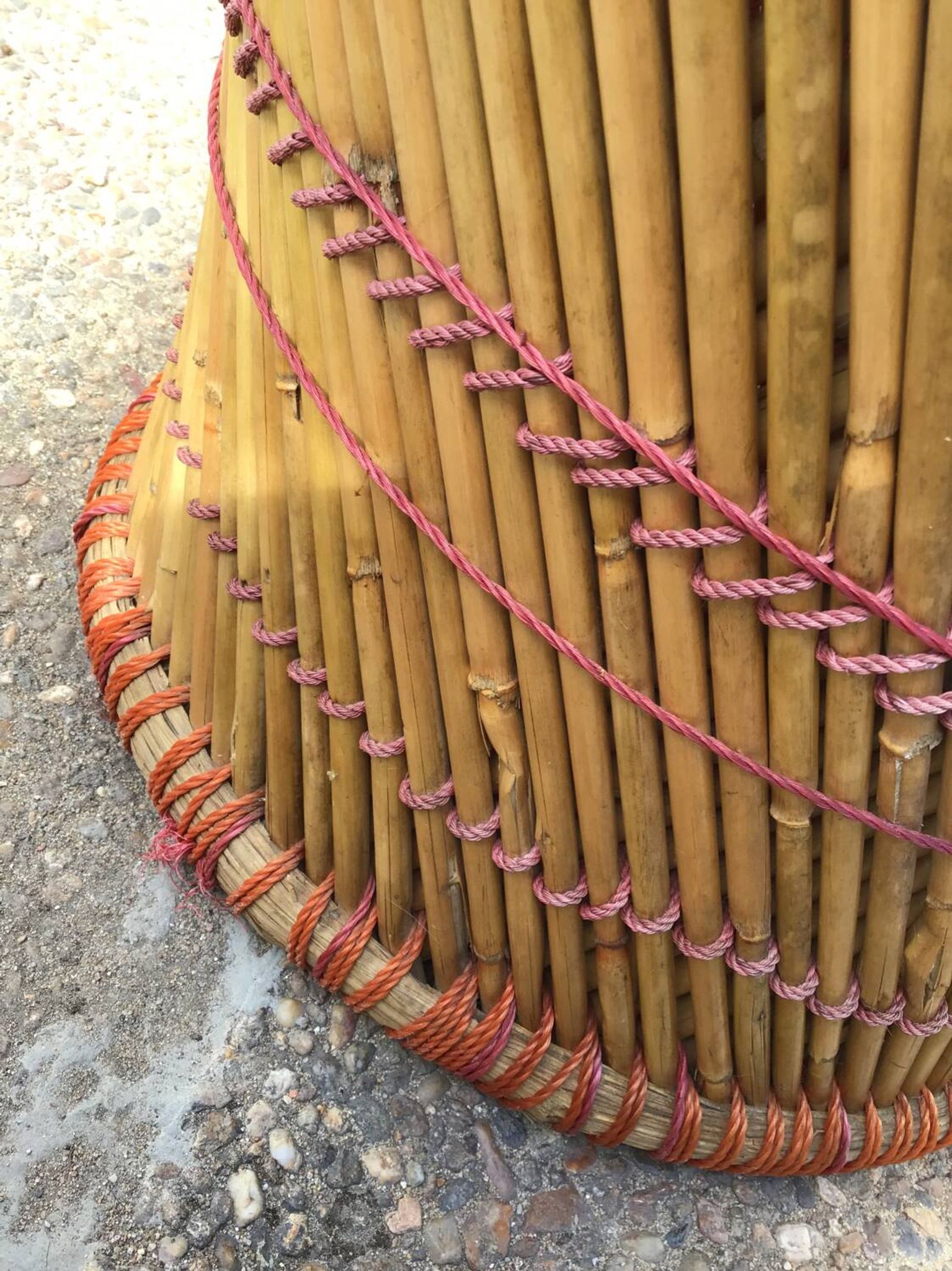 Rattan armchair
