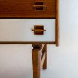 50s two-tone dressing table
