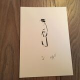 Stunning Chanel Illustration by Karl Lagerfeld