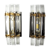 Pair of sconces, Italy, 1970
