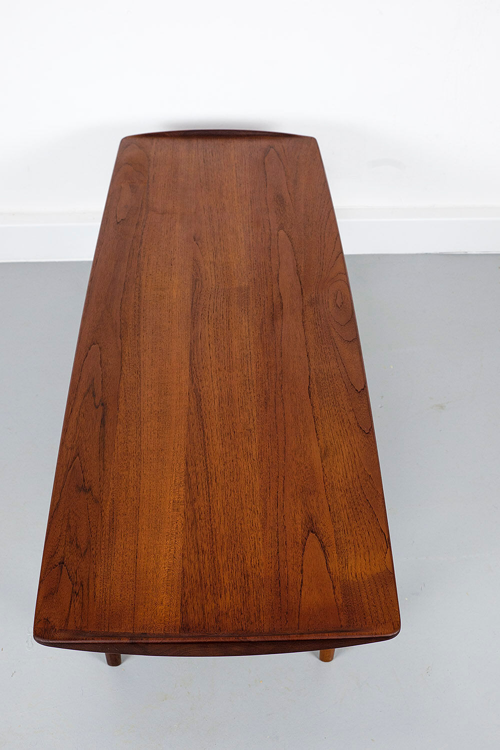 Fd503 teak coffee table by tove & edvard kindt-larsen for france & son, 1950