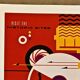 Impression lithographique affiche de la planete mars