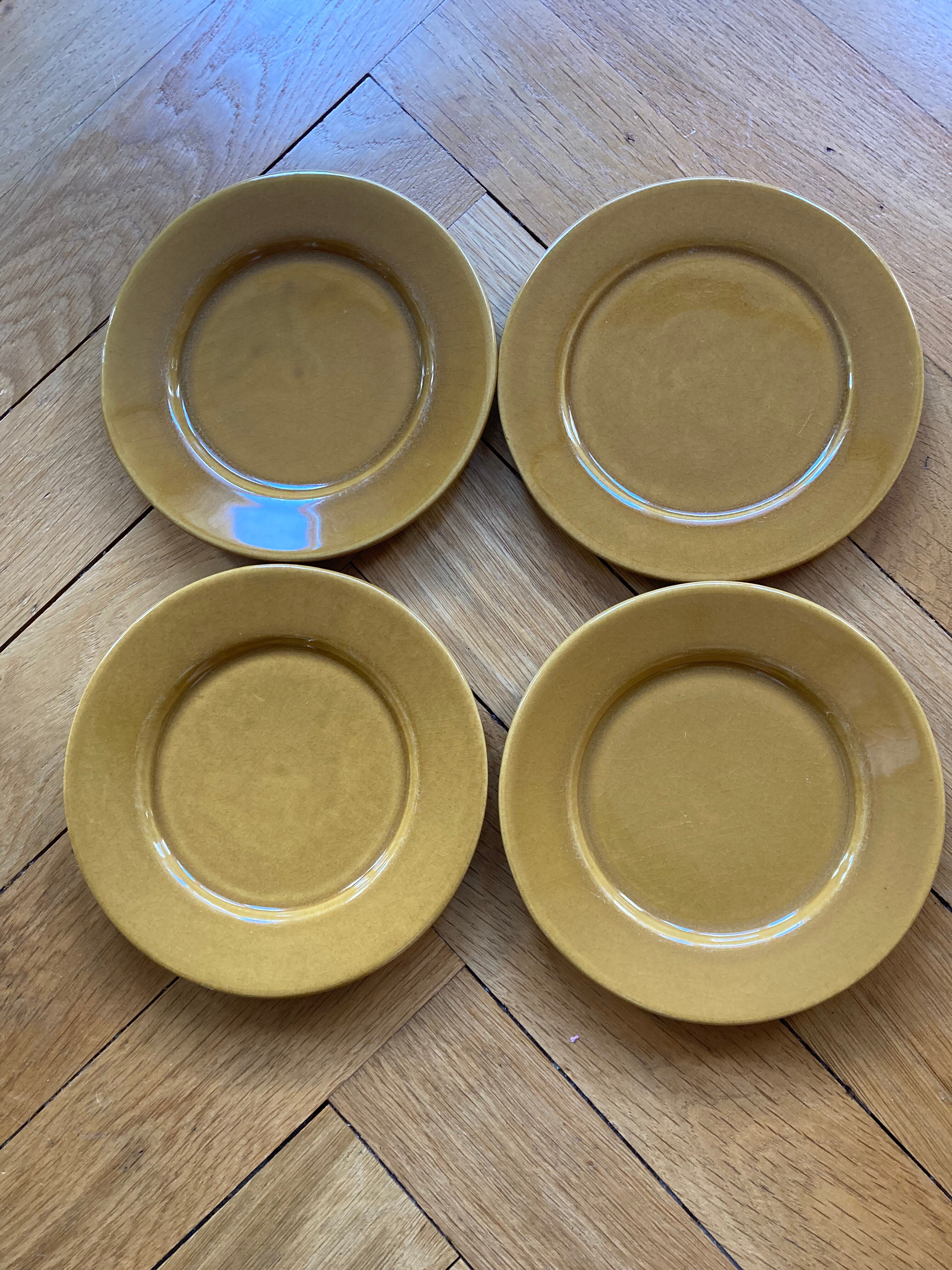 Bowls and ceramic plates from Beauce by Jean Cartier