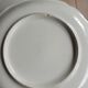 3 scalloped dessert plates