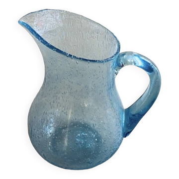Pichet en verre soufflé Biot
