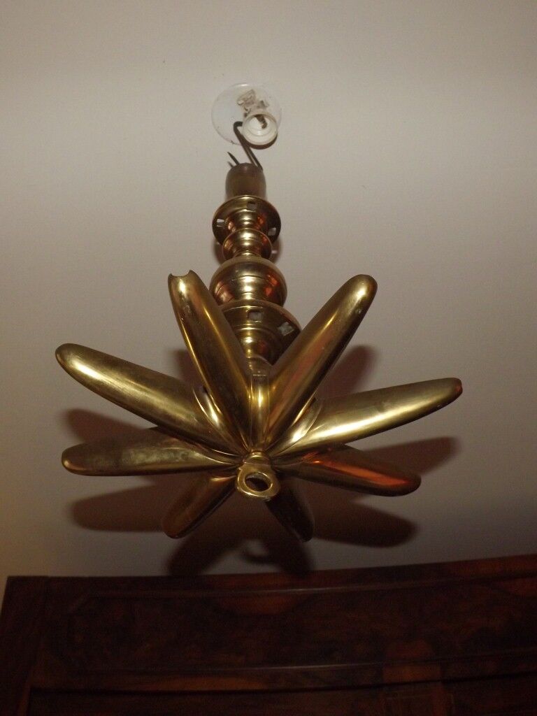 Art deco Bronze suspension