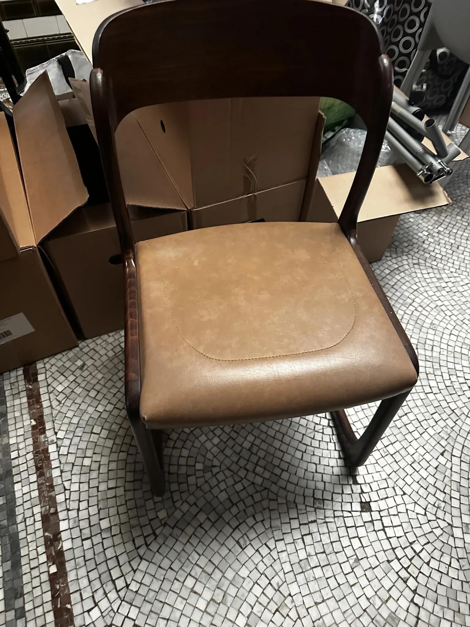 Scandinavian baumann dining table chairs