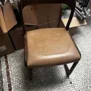 Scandinavian Baumann chairs dining table