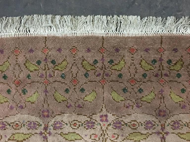 Carpet handmade new art with floral design Theo Nieuwenhuis 367x555cm