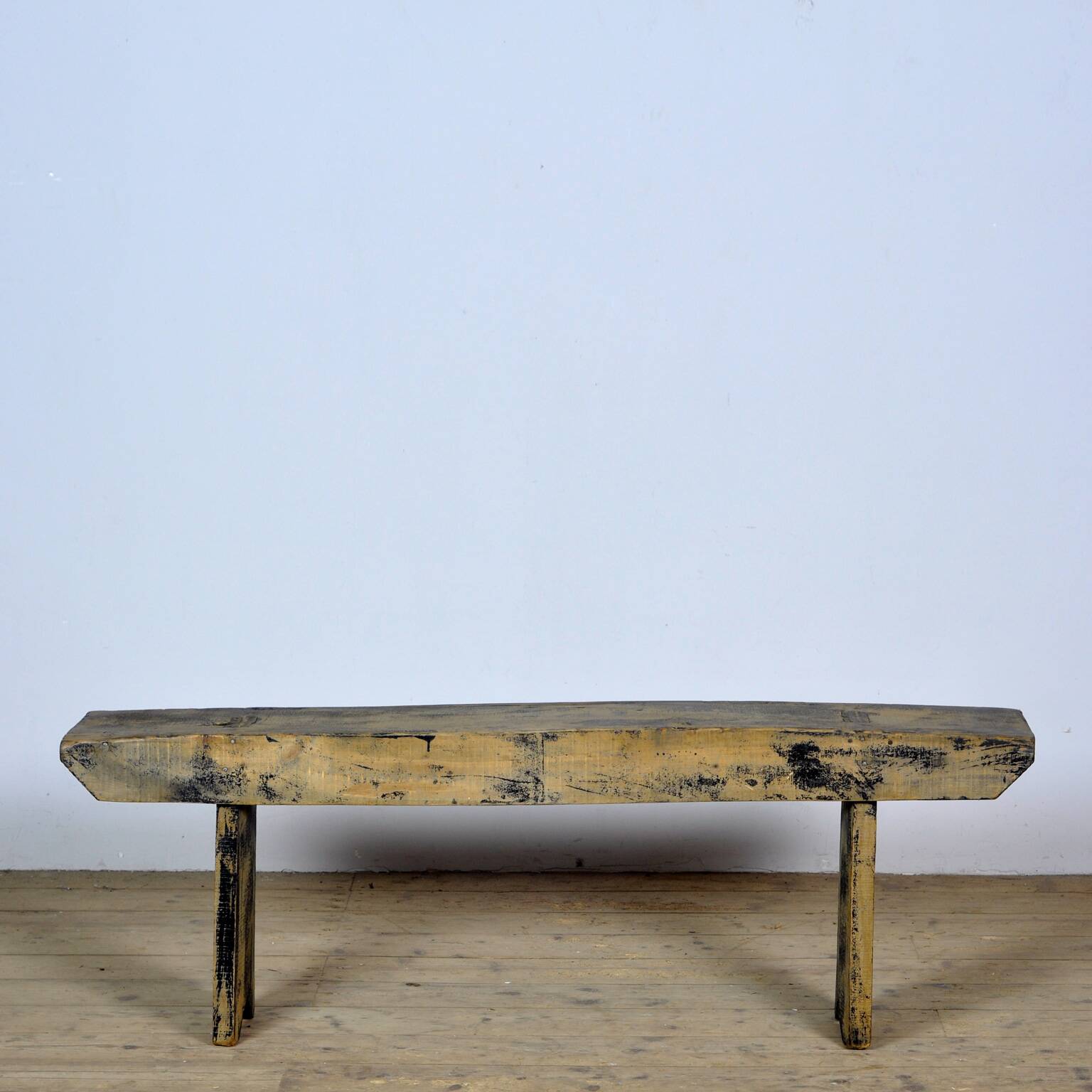 Rustic pine bench, circa 1960