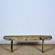 Rustic pine bench, circa 1960