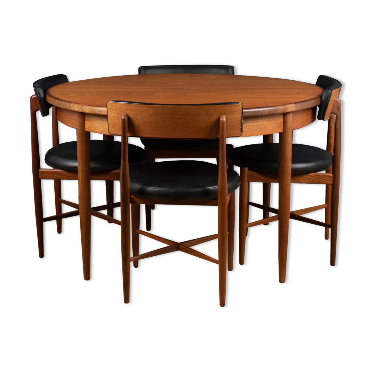 Table à manger et 4 quatre chaises GPlan Fresco par Victor Wilkins