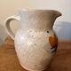 Vintage - Poterie du Marais Pitcher - Cracked Enameled Stoneware