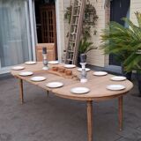 Oval table +3 extensions