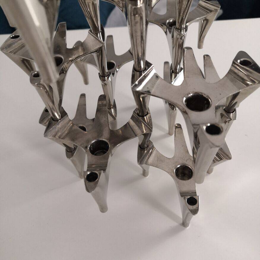 Set of 26 Hammonia Motard candle holders