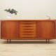Buffet en teck, design danois, années 1970, fabricant : Dyrlund