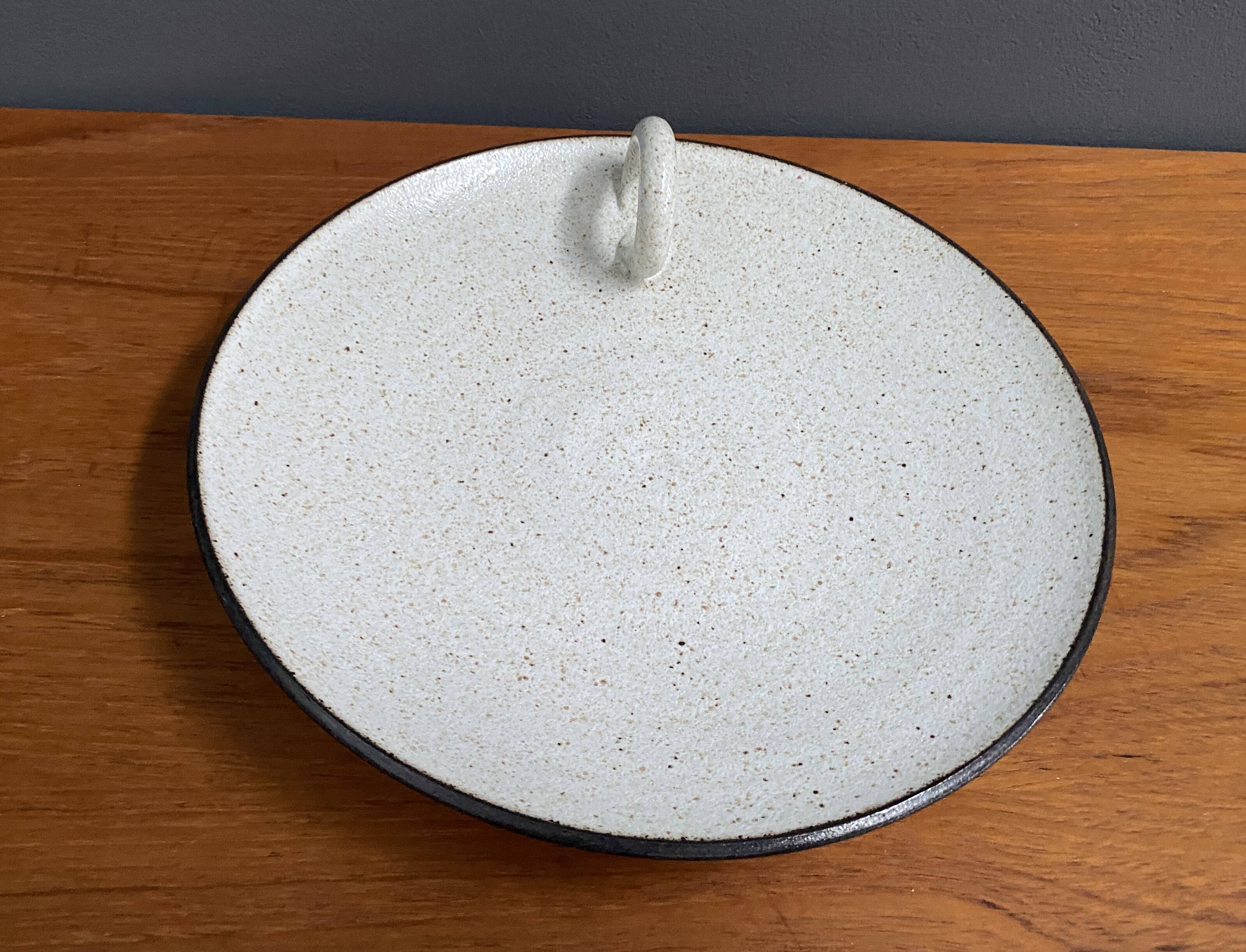 Ceramic serving tray by Zaalberg 1960s