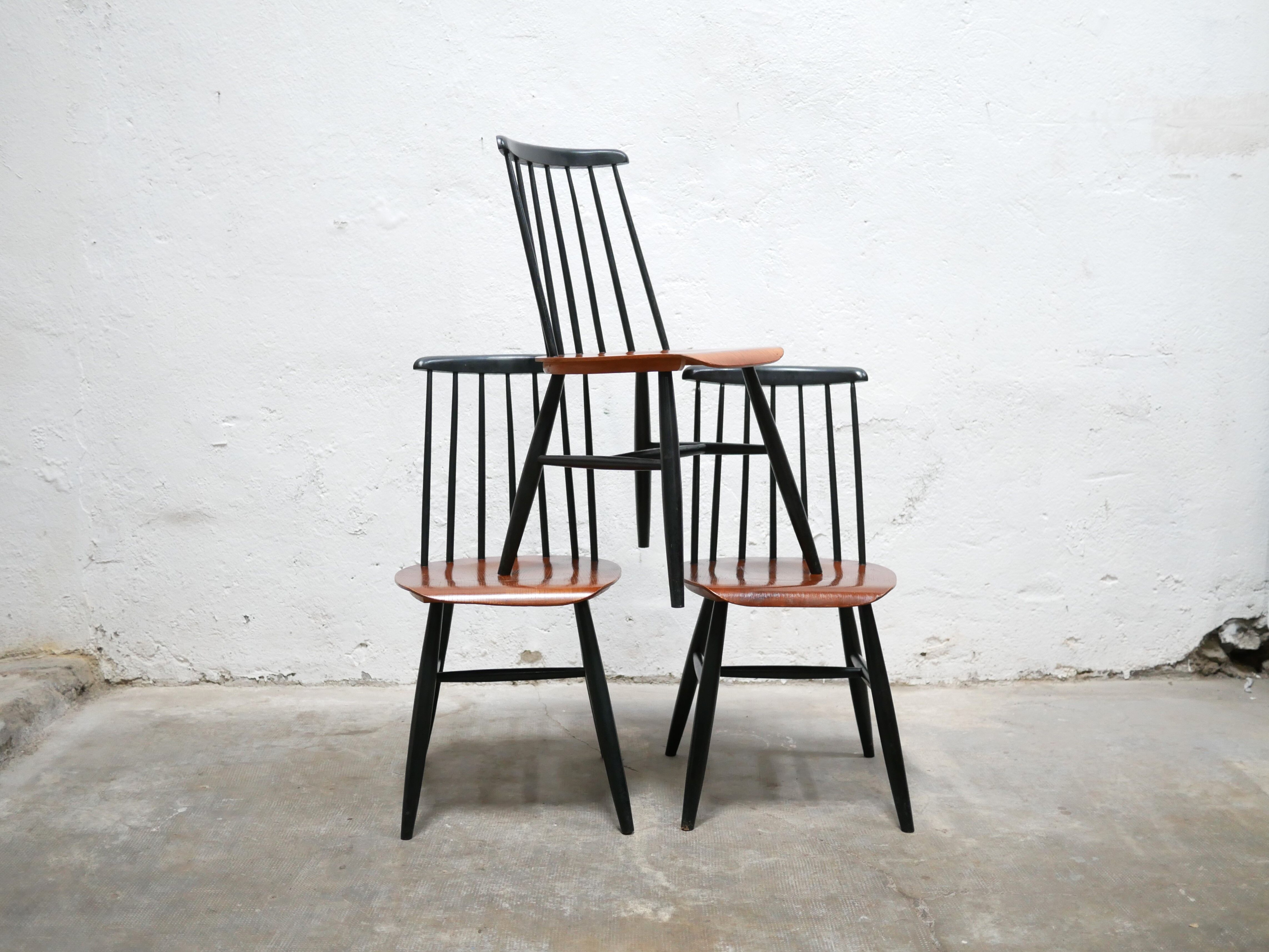 Vintage Scandinavian chair by I.Tapiovaara model Fanett