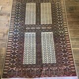 Beige wool Persian rug 210x130