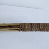 Antique wicker carpet beater