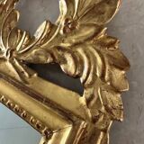 Gold leaf mirror