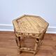 Vintage bamboo stool, plant stand