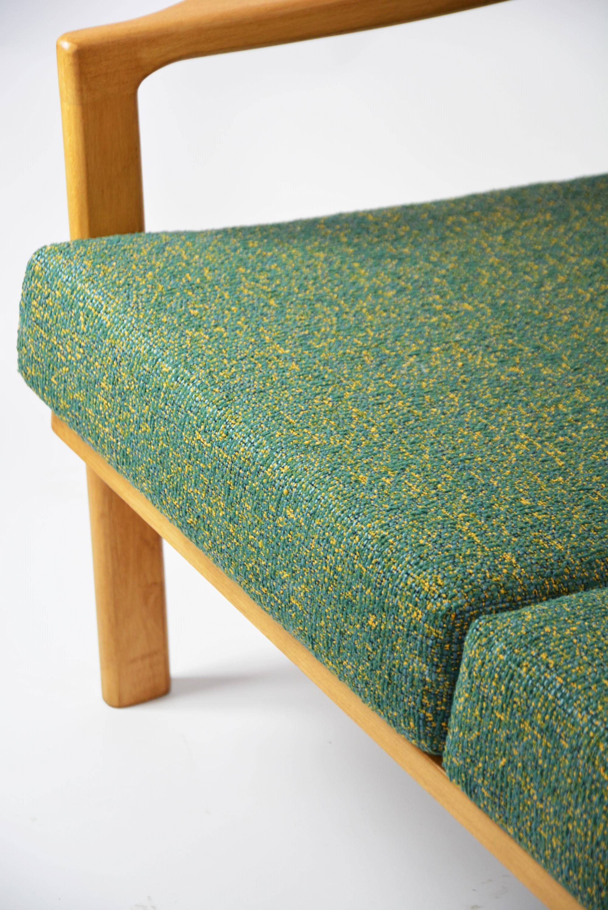 BZ heather green 2-seater bench