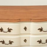 Creme white chest of drawers
