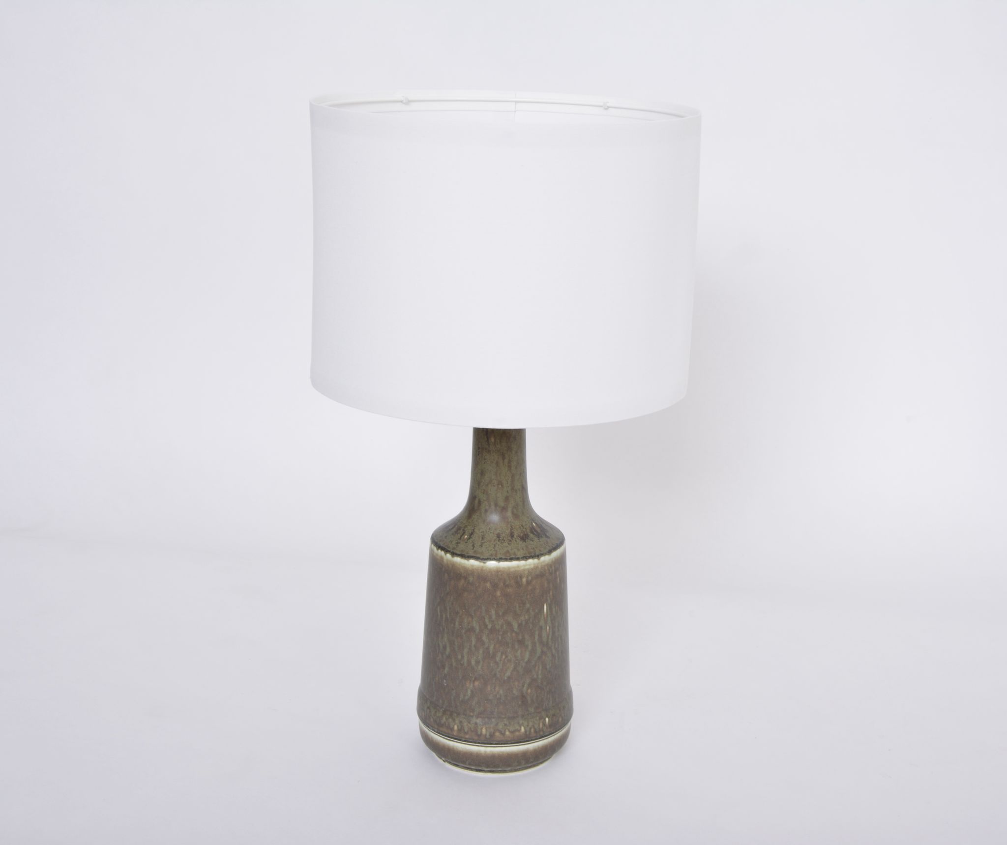Danish mid-century modern ceramic table lamp by Desiree Stentoj