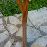 Rectangular wooden vintage coffee, bistro table