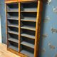 Antique open bookcase