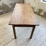 Table de ferme en cerisier