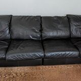 High-end vintage 4-seater sofa Giovanni Erba