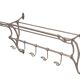 Vintage Art Nouveau Wall Coatrack France