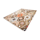 Large Multicolor Vintage Kilim Rug, 296x393Cm