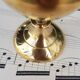 Small brass vase