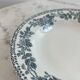 Set of 2 deep plates in ironstone Sarreguemines Digoin Guadel