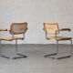 Set of 4 ‘Cesca’ dining chairs Marcel Breuer, Italy, 1970’s