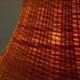 Vintage Holmegaard glass Nordic table lamp
