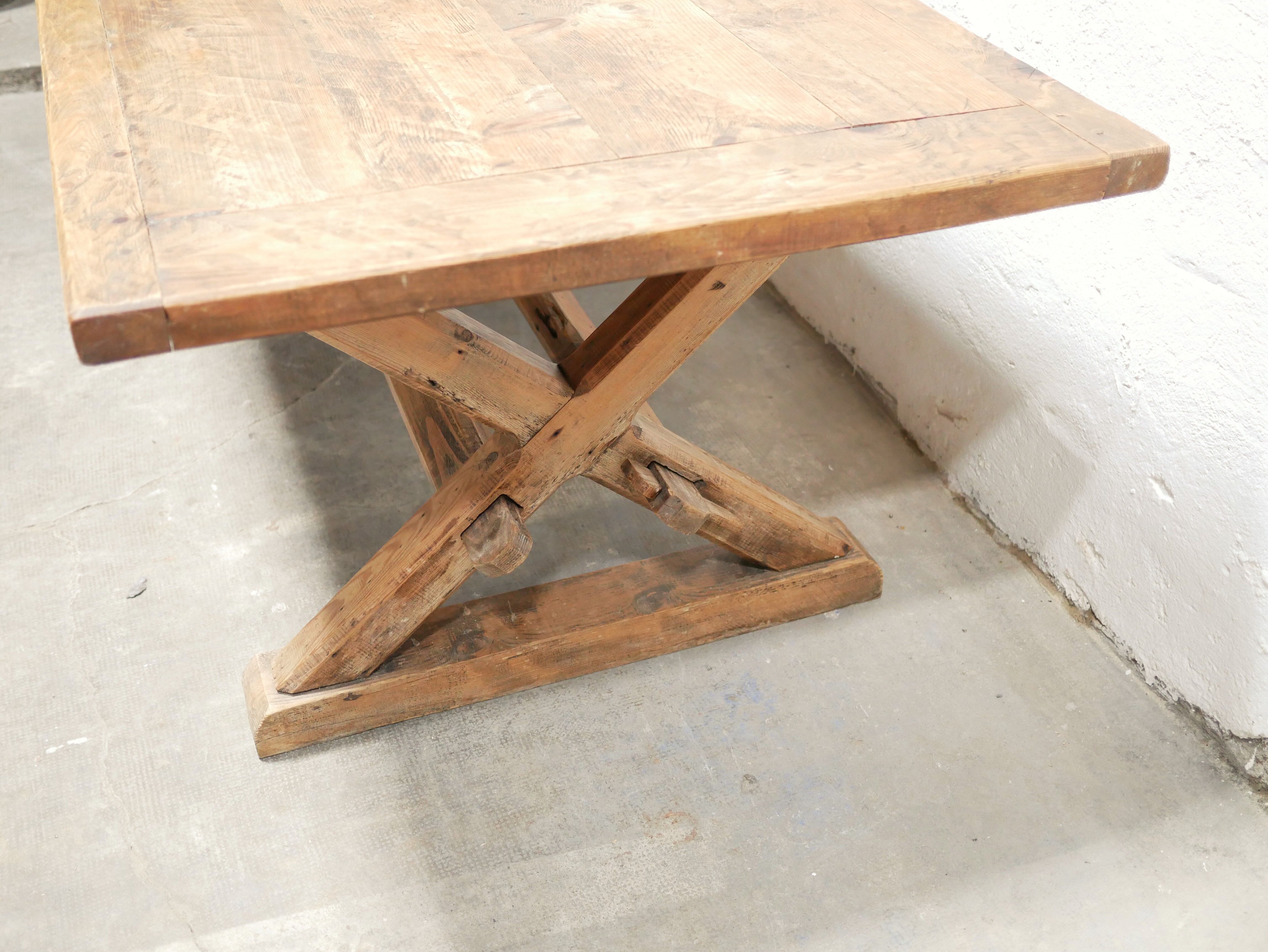 Vintage farm dining table
