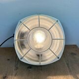 Industrial bakelite wall or ceiling light from Elektrosvit, 1980s